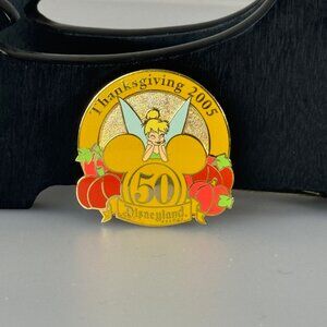 Disneyland CAST EXCLUSIVE pin 50th anniversary Thanksgiving 2005 Tinker Bell